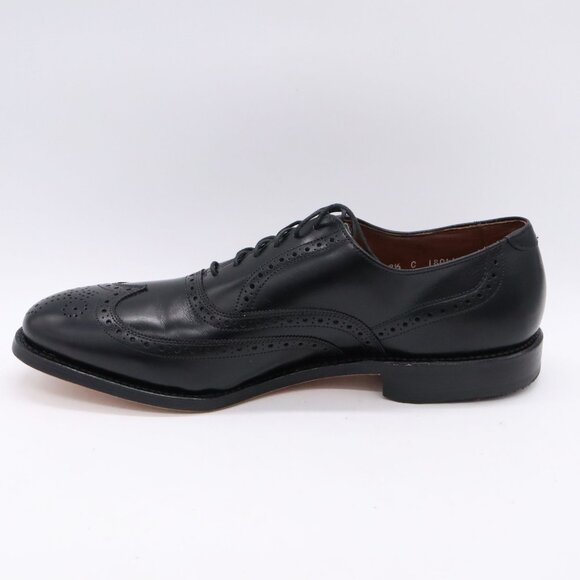 Allen Edmonds Chester Wingtip Oxford Black Leather Dress Shoes Sz 9.5 C (narrow) main image 5